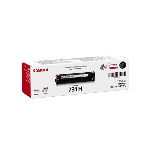 CANON 731H TONER NERO PER LBP7100Cn-LBP7100Cw GARANZIA ITALIA (6273B002)